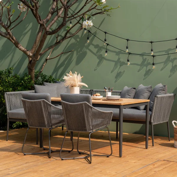 Topaz 5-piece Deluxe Patio Dining Set