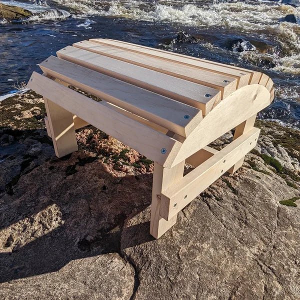 Pine Muskoka Ottoman Kit