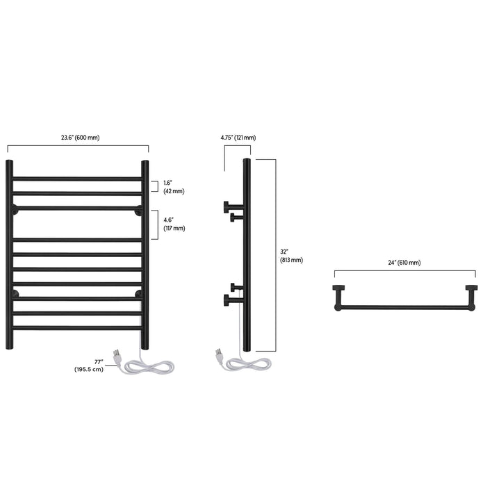 WarmlyYours Infinity Towel Warmer