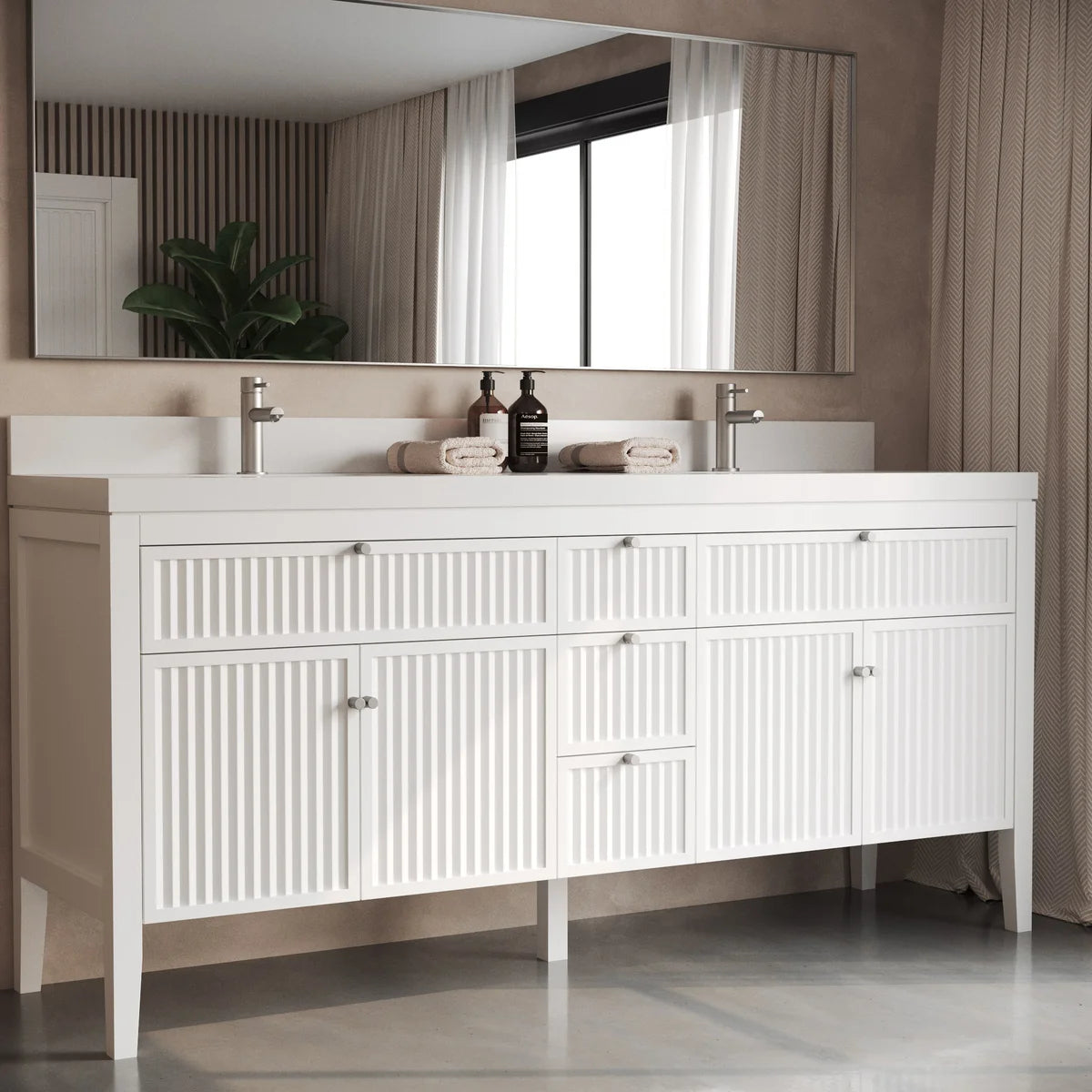 Forestmade Davos Bathroom Vanity in White