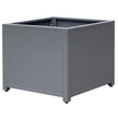 Grade Aluminum Square Outdoor Planter