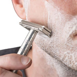 Henson AL13 Copper Aluminium Safety Razor with Stand