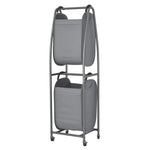 Neatfreak 2-Tier Rolling Vertical Laundry Sorter