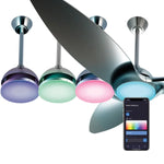 Atomi Slique Smart WiFi 60 in. Outdoor Ceiling Fan