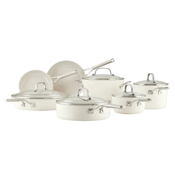 KitchenAid Hard Anodized Ceramic Cookware Set, 12-pieces