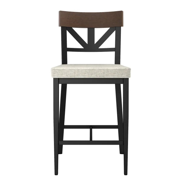 Amisco Clark Counter Stool with PVC Seat