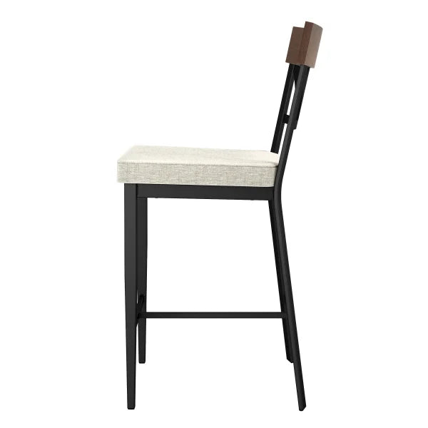 Amisco Clark Counter Stool with PVC Seat