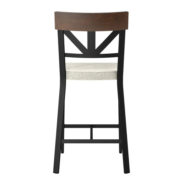 Amisco Clark Counter Stool with PVC Seat
