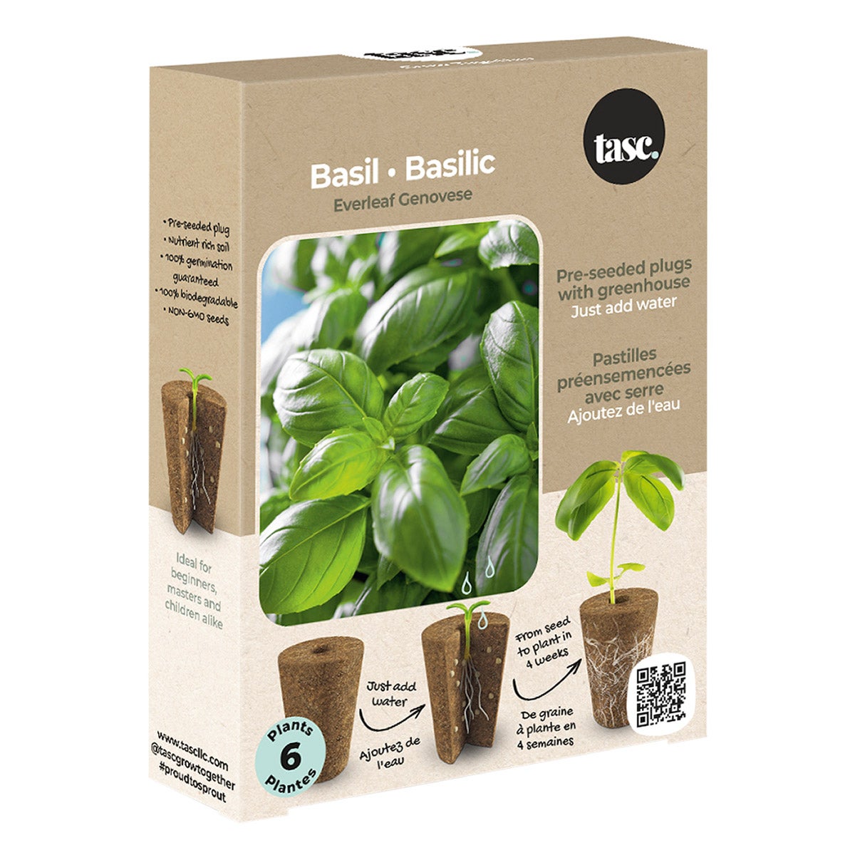 Herb Garden Seed Plug Pack - 4 kits