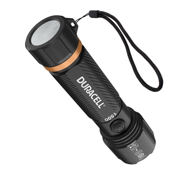 Duracell 1500 Lumen Flashlight 4-pack