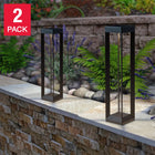 Naturally Solar Pathway Bollard Light, 2-pack