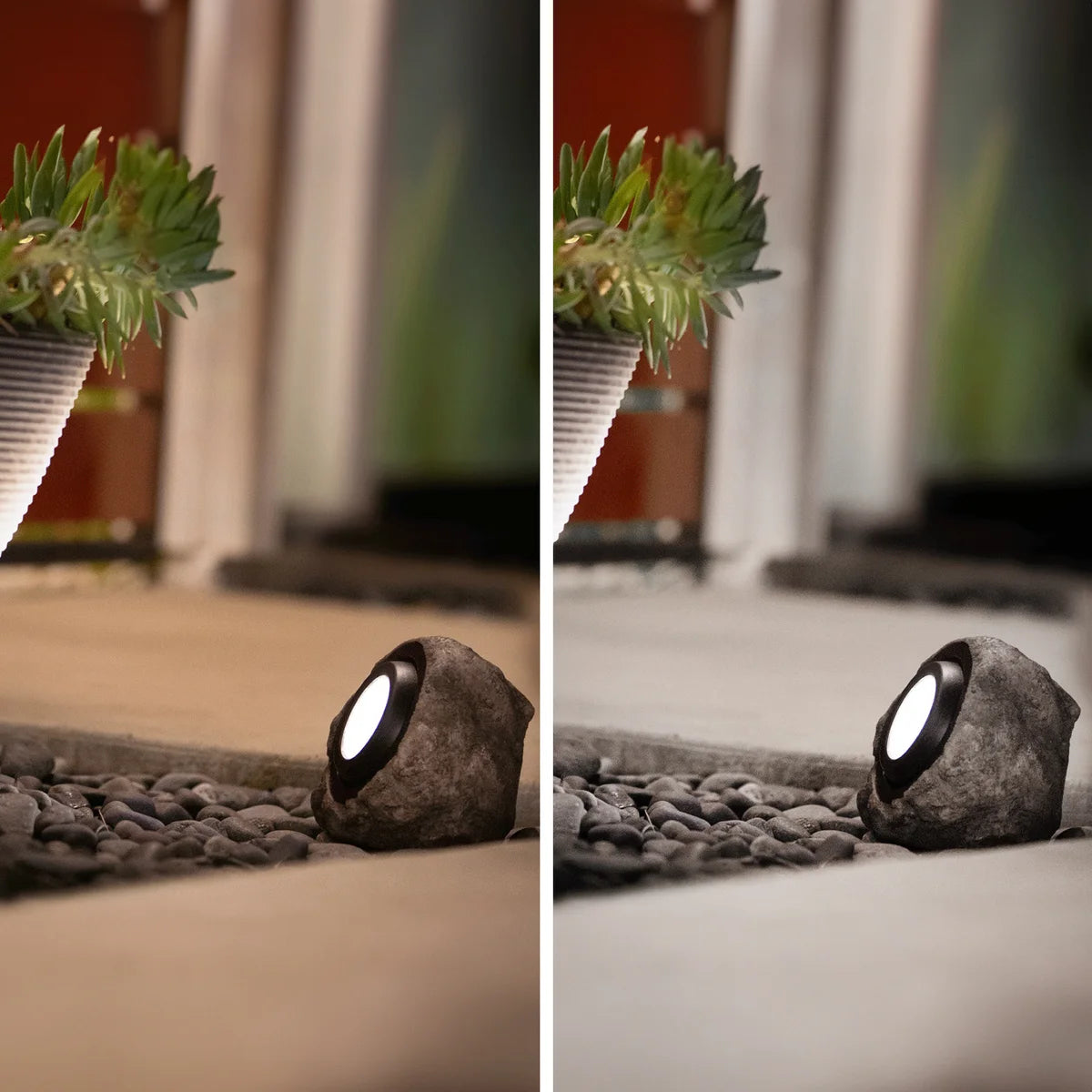 KODA Solar LED Rock Spotlights, 2-pack