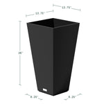 Veradek 26" Planter, 2-pack