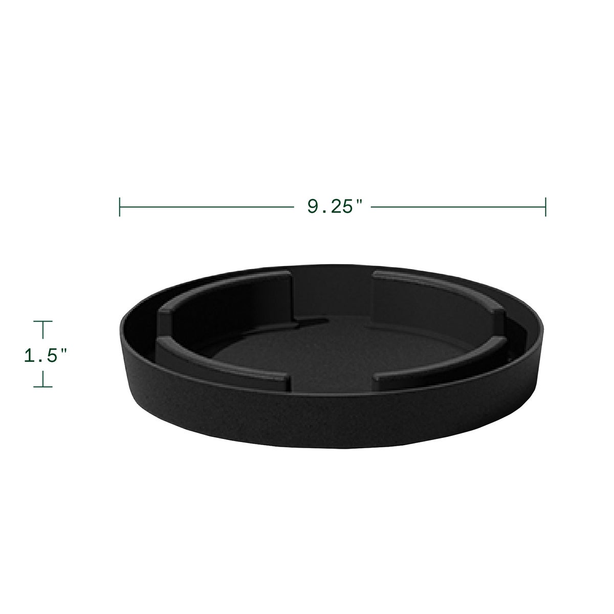 Veradek 28 in. Round Planter, 2-pack
