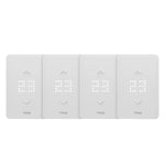Mysa Smart Thermostat LITE for Electric Baseboard Heaters - 4 Pack