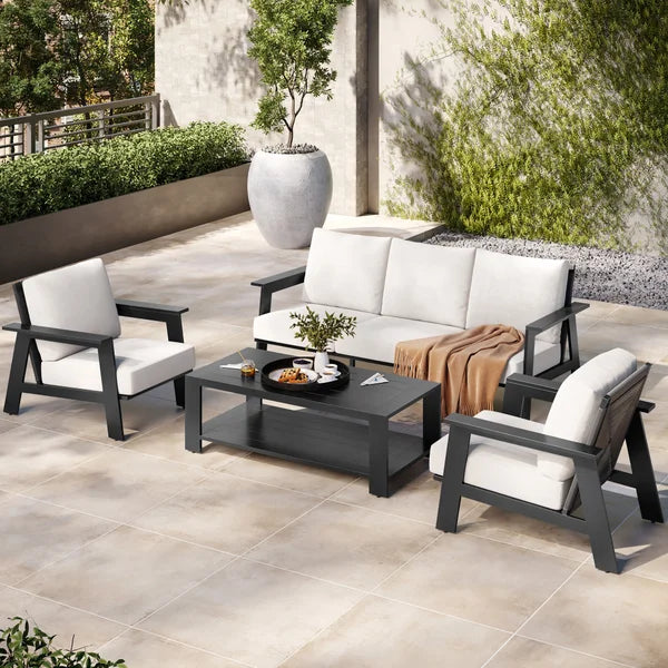 Brentley 4-piece Patio Conversation Set