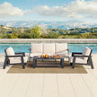 Brentley 4-piece Patio Conversation Set