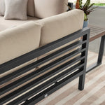 Trinity 4-piece Patio Sectional Conversation Set