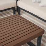 Trinity 4-piece Patio Sectional Conversation Set