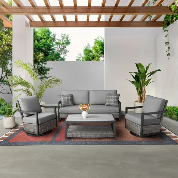 Luna 4-piece Patio Conversation Set