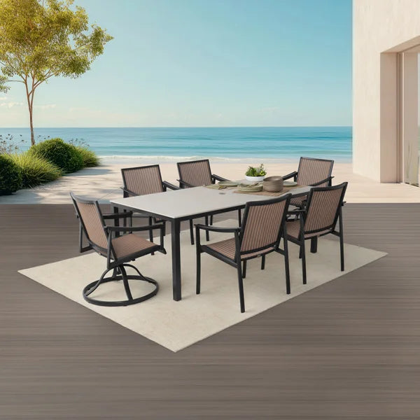 Stinsley 7-piece Patio Dining Set
