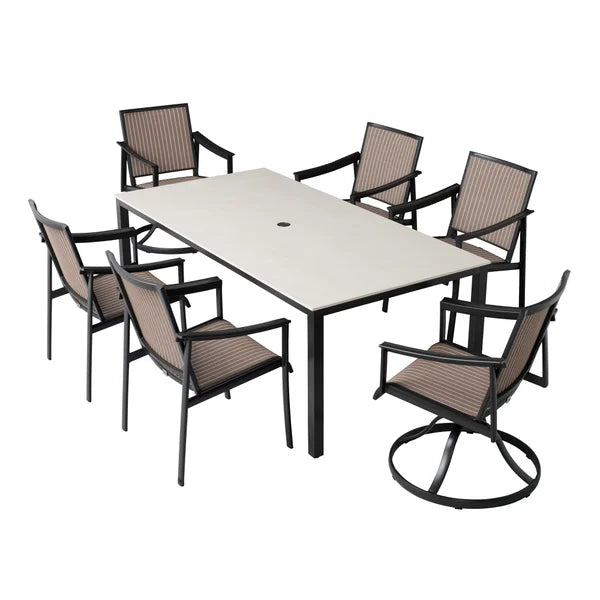 Stinsley 7-piece Patio Dining Set