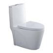SERA Catania One-piece Dual Flush Toilet in White