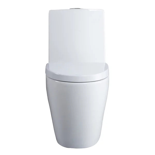 SERA Catania One-piece Dual Flush Toilet in White