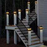 Classy Caps Edison Solar Table Lantern or Post Cap