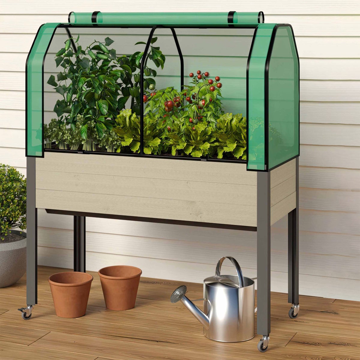 Self-Watering Elevated Planter 21