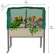 Self-Watering Elevated Planter 21