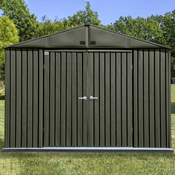 Scotts Lawn Care Storage Shed 10x10 Vintage Green