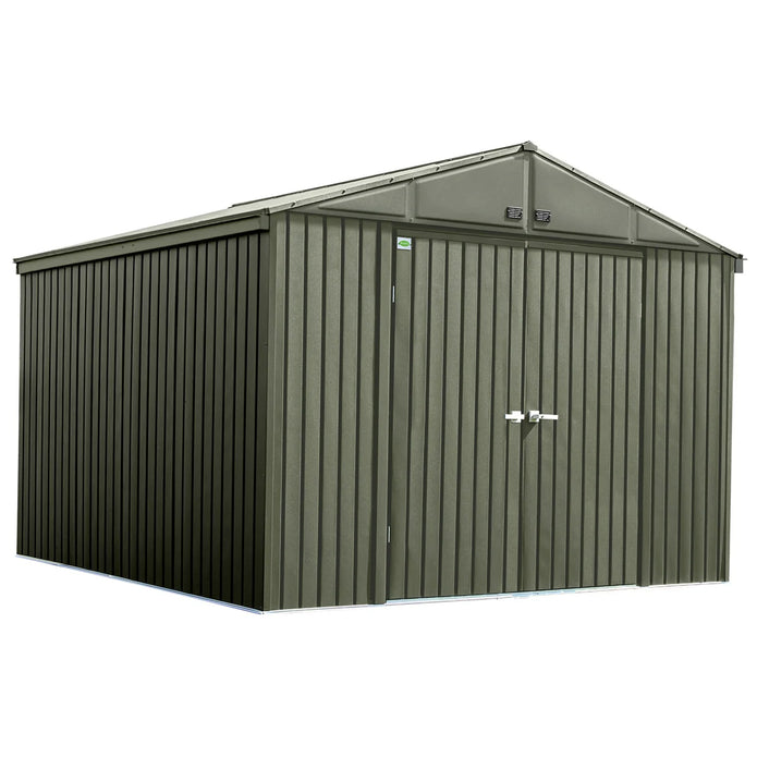 Scotts Lawn Care Storage Shed 10x10 Vintage Green