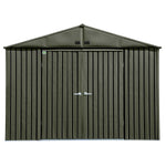Scotts Lawn Care Storage Shed 10x10 Vintage Green