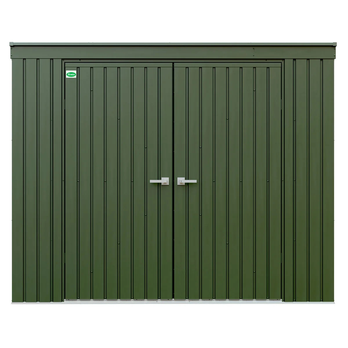 Scotts Garden Storage Shed 8 ft. × 5 ft. Vintage Green