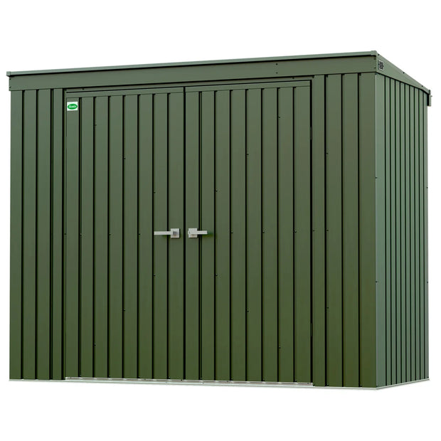 Scotts Garden Storage Shed 8 ft. × 5 ft. Vintage Green