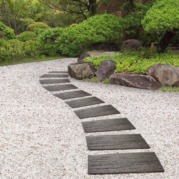 Multy Home 4-pack Railroad Tile Stepping Stone