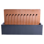 Fountain-Zinc Metal Rectangle with Planter