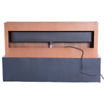 Fountain-Zinc Metal Rectangle with Planter