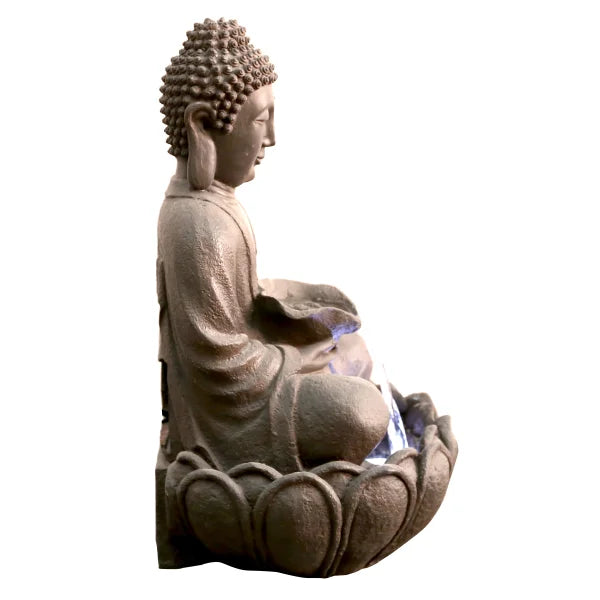 Fountain - Buddha Sitting with LED