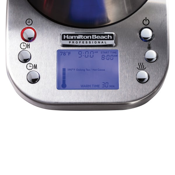 Hamilton Beach Professional Variable Temperature Kettle,1.7 L