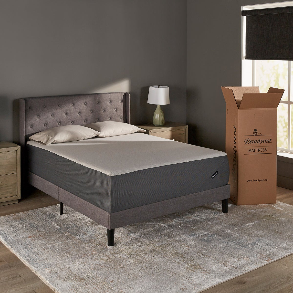 Beautyrest 35.6 cm (14 in.) Copper Memory Foam Mattress