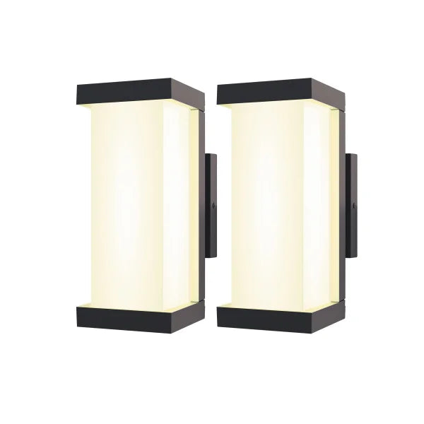 Atomi Smart Wi-Fi Quadrata Outdoor Wall Sconces (2-pack)