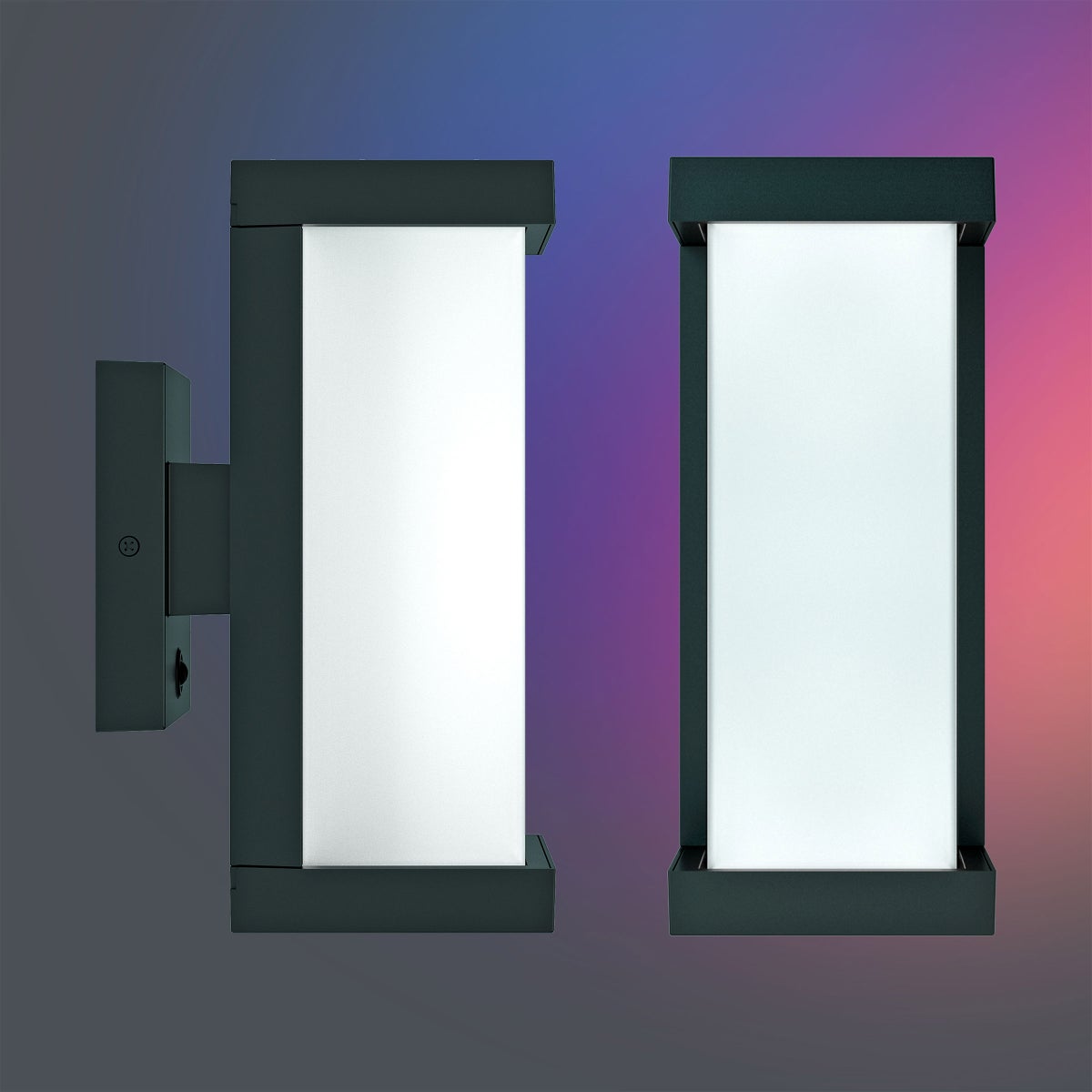 Atomi Smart Wi-Fi Quadrata Outdoor Wall Sconces (2-pack)