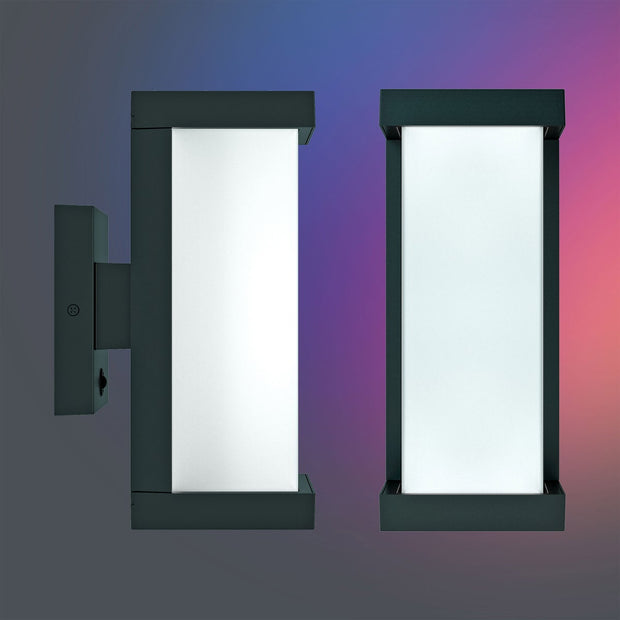 Atomi Smart Wi-Fi Quadrata Outdoor Wall Sconces (2-pack)