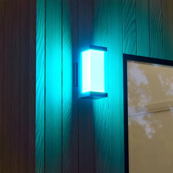 Atomi Smart Wi-Fi Quadrata Outdoor Wall Sconces (2-pack)