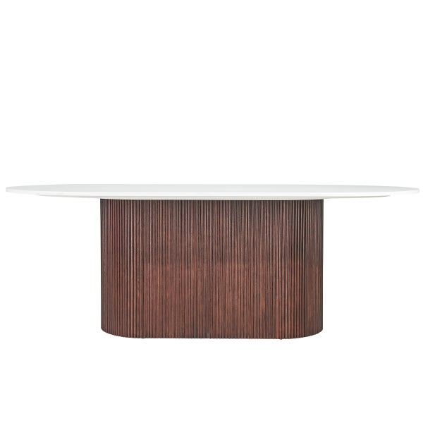 Alera Solid Quartz Dining Table, 218 cm (86 in.)