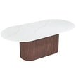 Alera Solid Quartz Dining Table, 218 cm (86 in.)