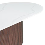 Alera Solid Quartz Dining Table, 218 cm (86 in.)