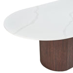 Alera Solid Quartz Dining Table, 218 cm (86 in.)